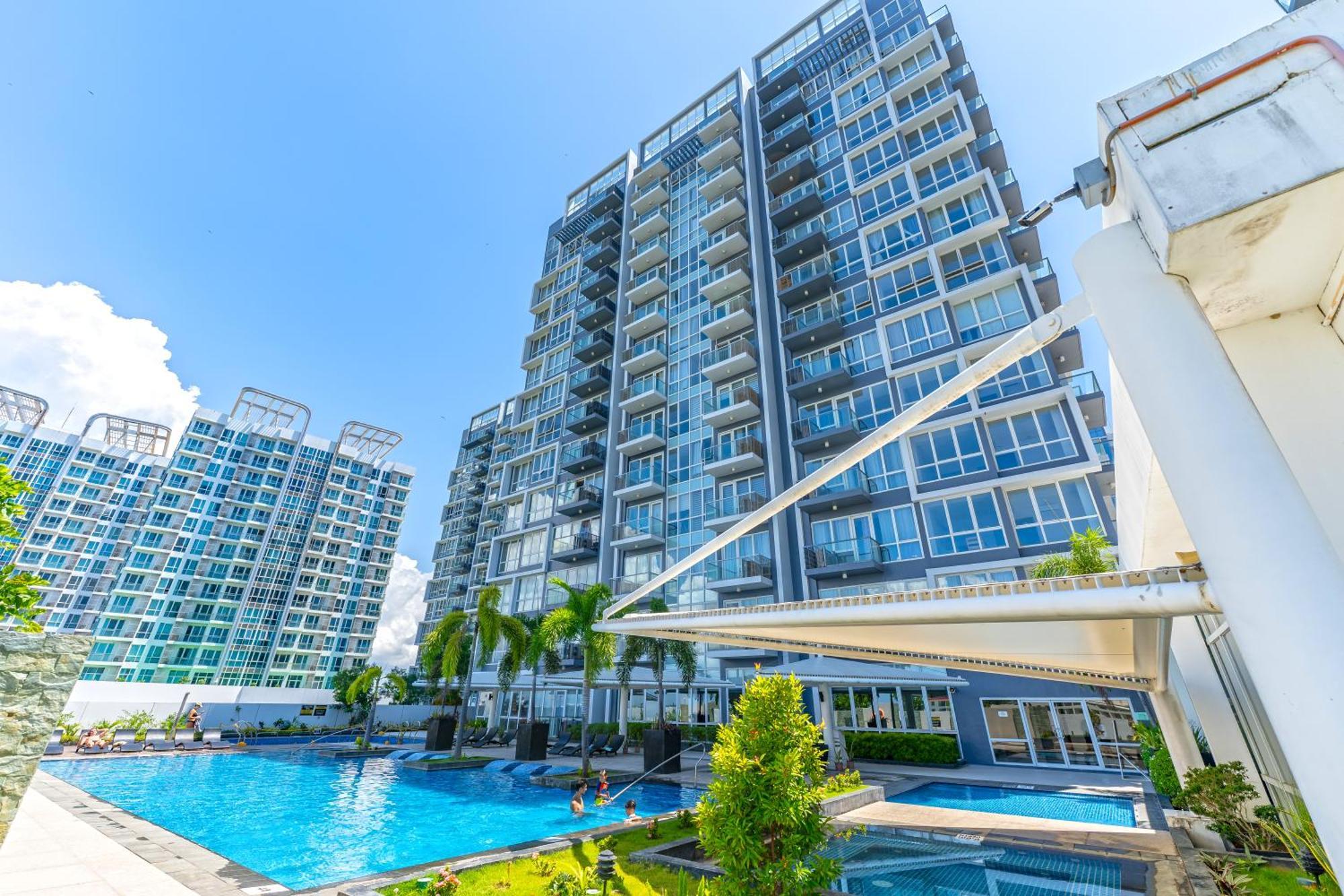 Mactan Newtown - 1Br Stunning Ocean View And City View Lapu-Lapu City Exteriör bild